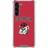 University of Georgia Bulldogs Logo Galaxy S24 FE Clear Case