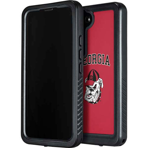 University of Georgia Bulldogs Logo Galaxy S24 Waterproof Case