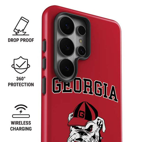 University of Georgia Bulldogs Logo Galaxy S26 Ultra Impact Case