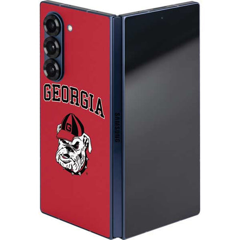 University of Georgia Bulldogs Logo Galaxy Z Fold6 Skin