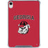 University of Georgia Bulldogs Logo iPad 11th Gen (2025) Clear Case