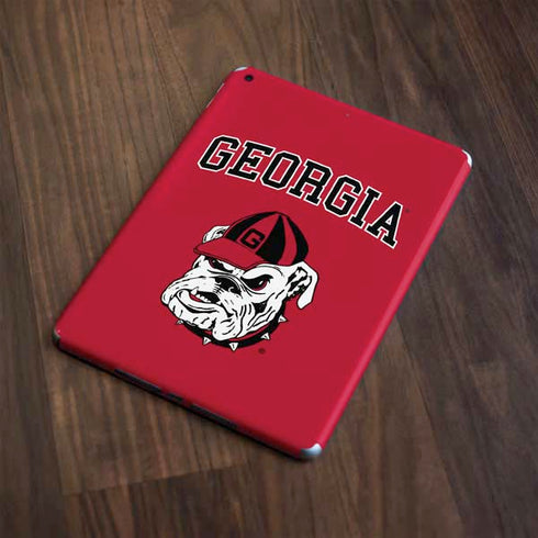 University of Georgia Bulldogs Logo Apple iPad Skin