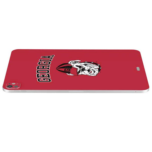 University of Georgia Bulldogs Logo iPad Pro 13in M4 (2024) Skin