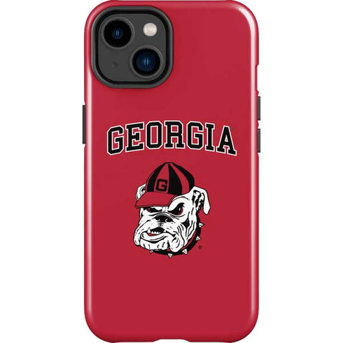 University of Georgia Bulldogs Logo iPhone 15 Impact Case