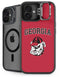 University of Georgia Bulldogs Logo iPhone 16 Plus Kickstand Case