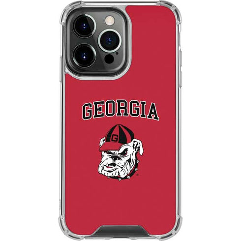 University of Georgia Bulldogs Logo iPhone 16 Pro Clear Case
