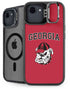 University of Georgia Bulldogs Logo iPhone 16e Kickstand Case