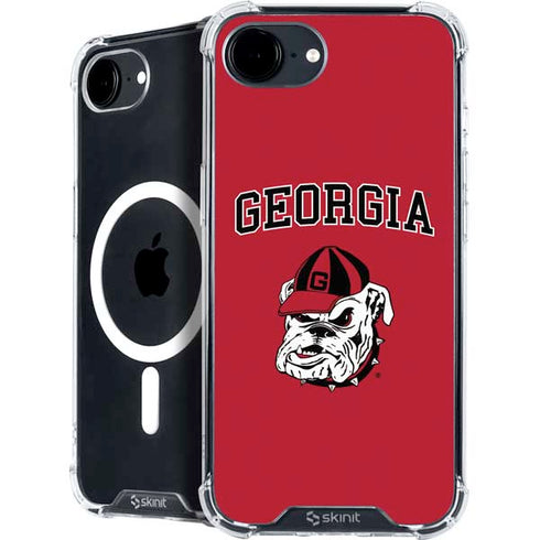 University of Georgia Bulldogs Logo iPhone 16e MagSafe Case