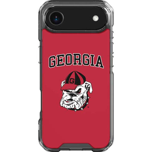University of Georgia Bulldogs Logo iPhone 17 Air Clear Case