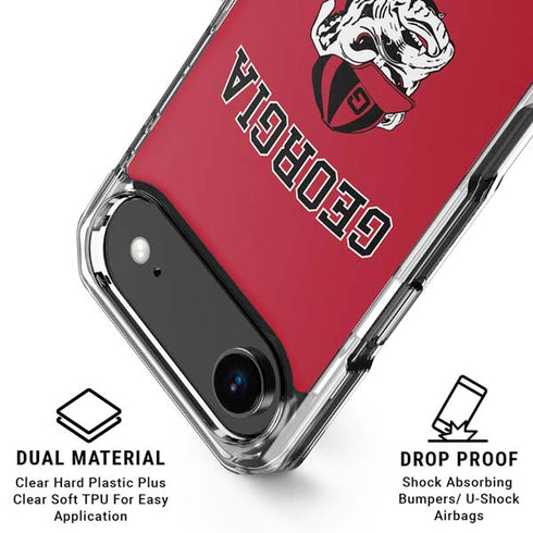 University of Georgia Bulldogs Logo iPhone 17 Air MagSafe Case