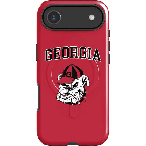 University of Georgia Bulldogs Logo iPhone 17 Air Magsafe Impact Case