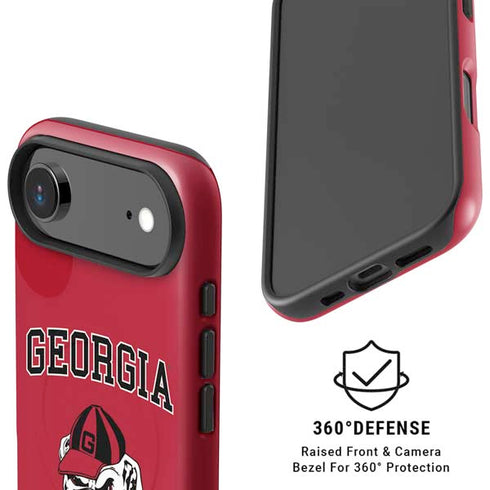 University of Georgia Bulldogs Logo iPhone 17 Air Magsafe Impact Case