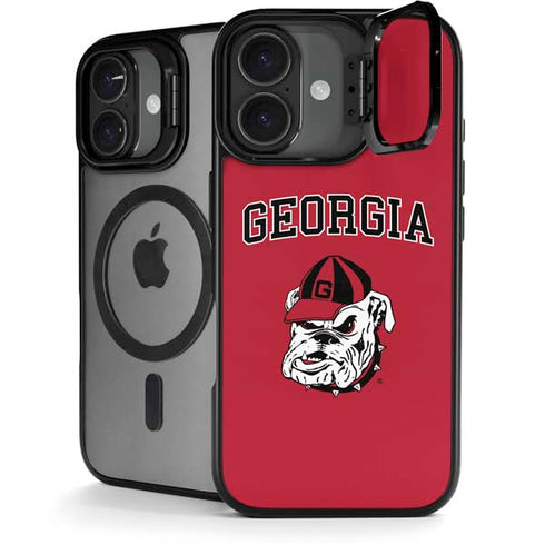 University of Georgia Bulldogs Logo iPhone 17 Kickstand Case