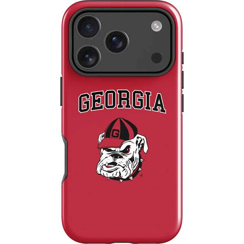 University of Georgia Bulldogs Logo iPhone 17 Pro Impact Case