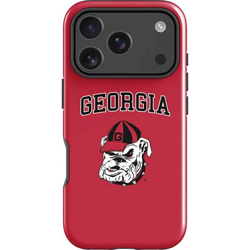 University of Georgia Bulldogs Logo iPhone 17 Pro Max Impact Case