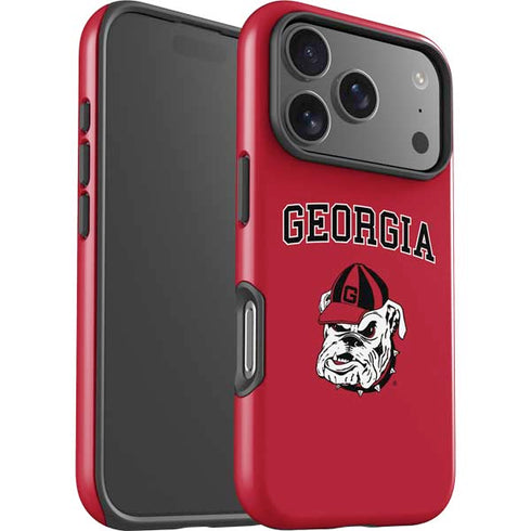 University of Georgia Bulldogs Logo iPhone 17 Pro Max Impact Case