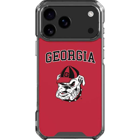 University of Georgia Bulldogs Logo iPhone 18 Pro Max Clear Case