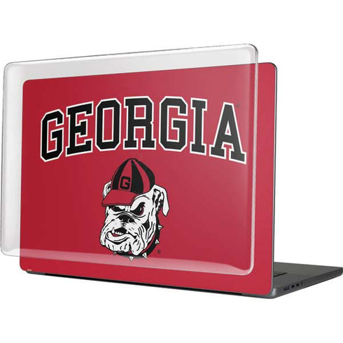University of Georgia Bulldogs Logo MacBook Cases