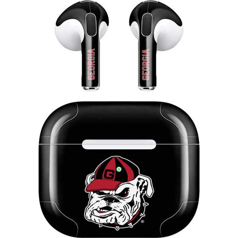 University of Georgia Bulldogs Mascot Apple AirPods (3rd Gen 2021) Skin