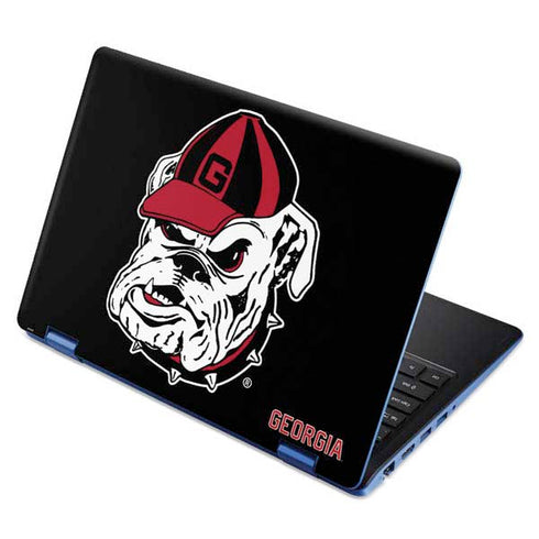 University of Georgia Bulldogs Mascot Aspire R11 11.6in Skin