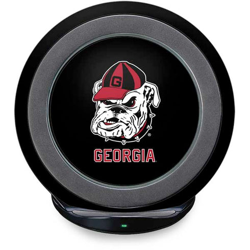 University of Georgia Bulldogs Mascot Fast Charge Wireless Charging Stand Skin