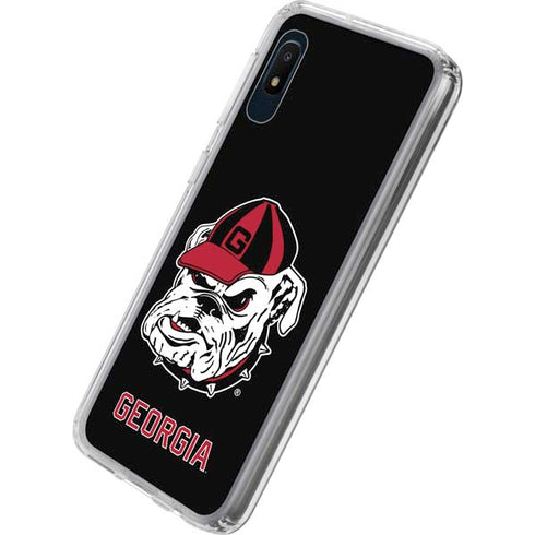 University of Georgia Bulldogs Mascot Galaxy A10e Clear Case