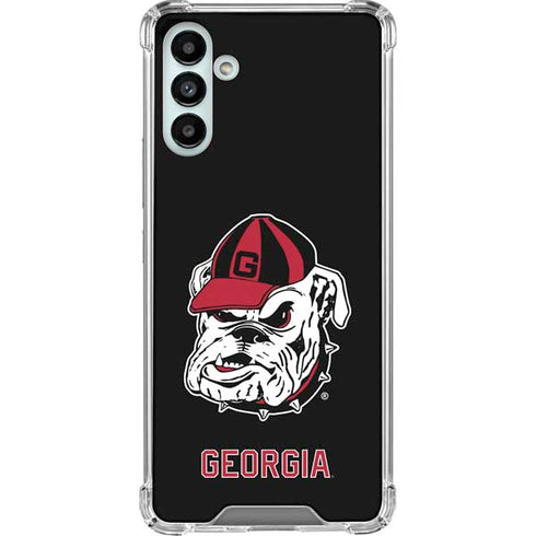University of Georgia Bulldogs Mascot Galaxy A13 5G Clear Case
