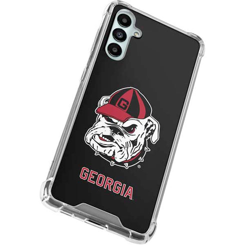 University of Georgia Bulldogs Mascot Galaxy A15 5G Clear Case