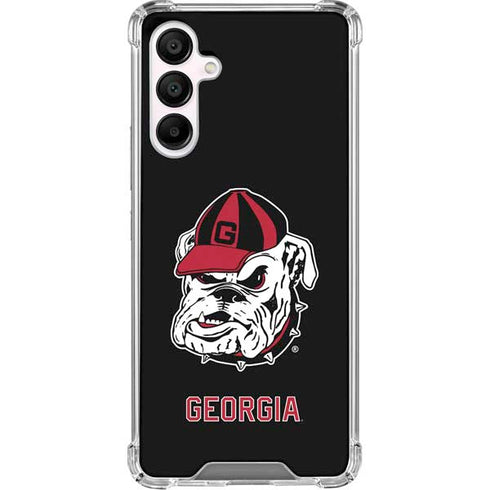 University of Georgia Bulldogs Mascot Galaxy A16 5G Clear Case