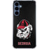 University of Georgia Bulldogs Mascot Galaxy A35 5G Clear Case