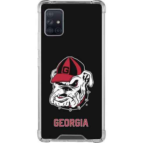 University of Georgia Bulldogs Mascot Galaxy A51 5G Clear Case