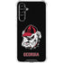 University of Georgia Bulldogs Mascot Galaxy A54 5G Clear Case