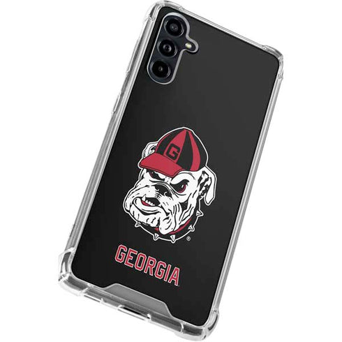 University of Georgia Bulldogs Mascot Galaxy A54 5G Clear Case
