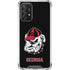 University of Georgia Bulldogs Mascot Galaxy A72 5G Clear Case