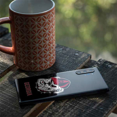 University of Georgia Bulldogs Mascot Galaxy Note 10 Plus Skin