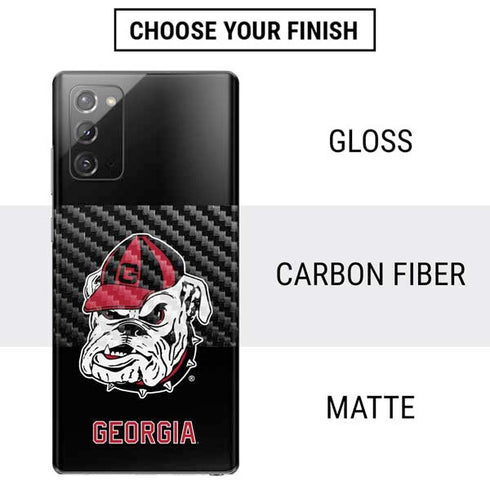 University of Georgia Bulldogs Mascot Galaxy Note20 5G Skin