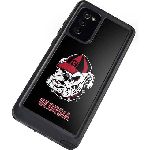 University of Georgia Bulldogs Mascot Galaxy Note20 5G Waterproof Case