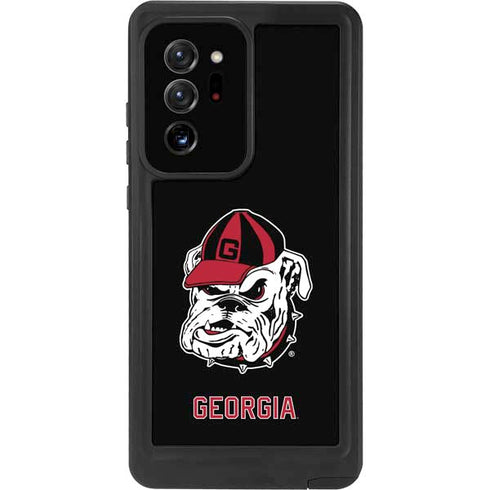 University of Georgia Bulldogs Mascot Galaxy Note20 Ultra 5G Waterproof Case