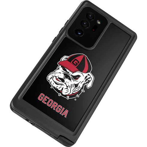 University of Georgia Bulldogs Mascot Galaxy Note20 Ultra 5G Waterproof Case