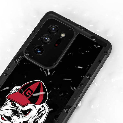 University of Georgia Bulldogs Mascot Galaxy Note20 Ultra 5G Waterproof Case