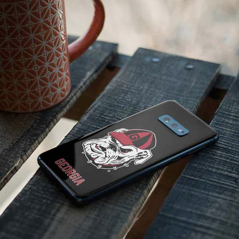 University of Georgia Bulldogs Mascot Galaxy S10e Skin