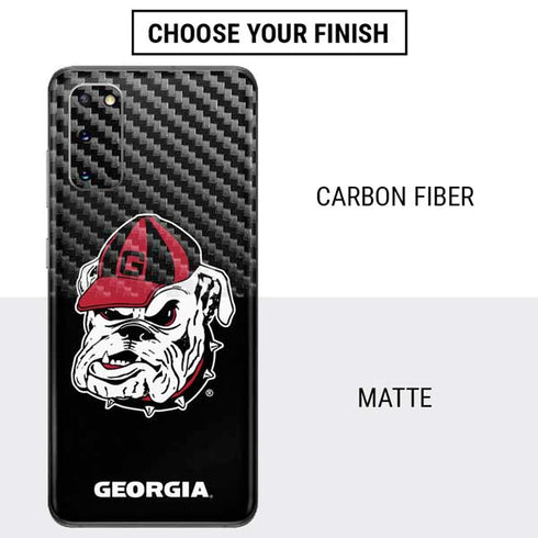 University of Georgia Bulldogs Mascot Galaxy S20 Skin