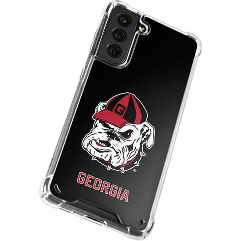 University of Georgia Bulldogs Mascot Galaxy S21 5G Clear Case