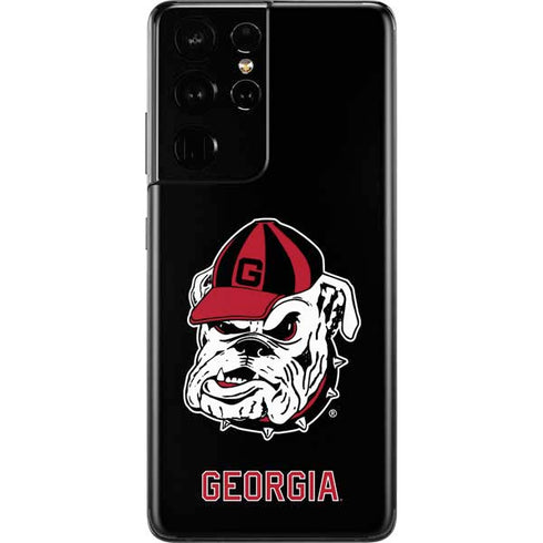 University of Georgia Bulldogs Mascot Galaxy S21 Ultra 5G Skin