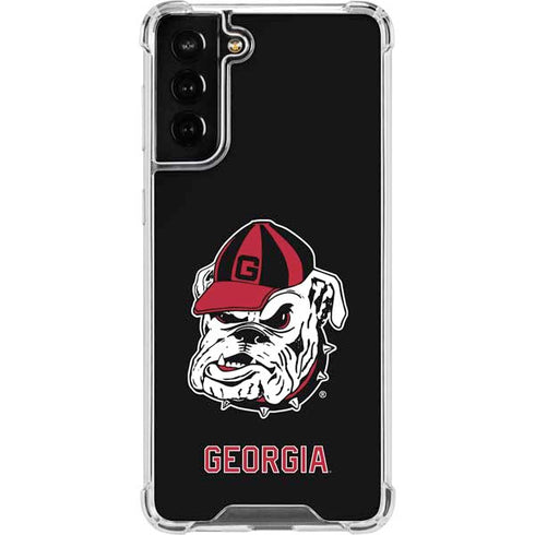 University of Georgia Bulldogs Mascot Galaxy S22 Plus Clear Case