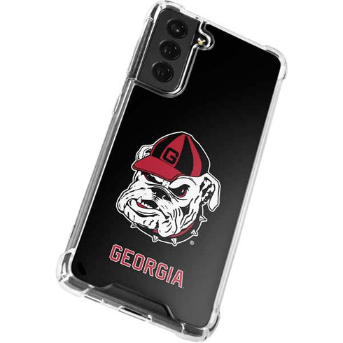 University of Georgia Bulldogs Mascot Galaxy S22 Plus Clear Case