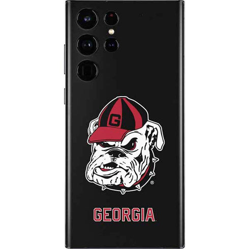 University of Georgia Bulldogs Mascot Galaxy S22 Ultra Skin