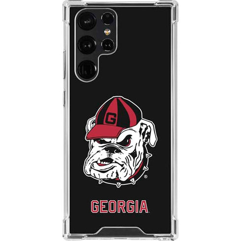 University of Georgia Bulldogs Mascot Galaxy S23 Ultra Clear Case