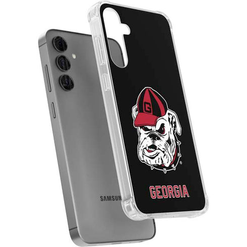 University of Georgia Bulldogs Mascot Galaxy S24 Plus Clear Case