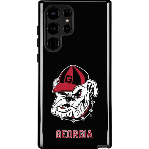 University of Georgia Bulldogs Mascot Galaxy Cases
